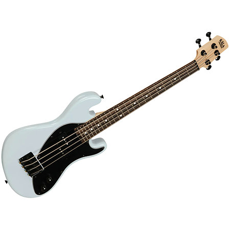 Kala Solid Body U-Bass 4 cordes Light Blue + housse