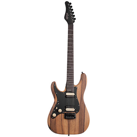 Sun Valley SS Exotic Hardtail Black Limba LH Schecter