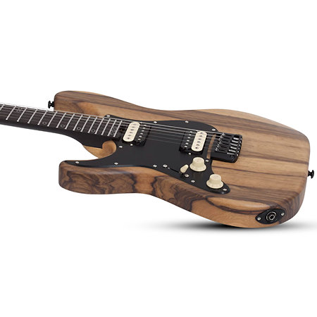 Sun Valley SS Exotic Hardtail Black Limba LH Schecter