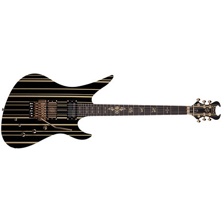 Synyster Gates Custom Floyd Sustainiac Black Gold Schecter