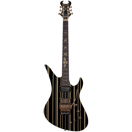 Synyster Gates Custom Floyd Sustainiac Black Gold Schecter