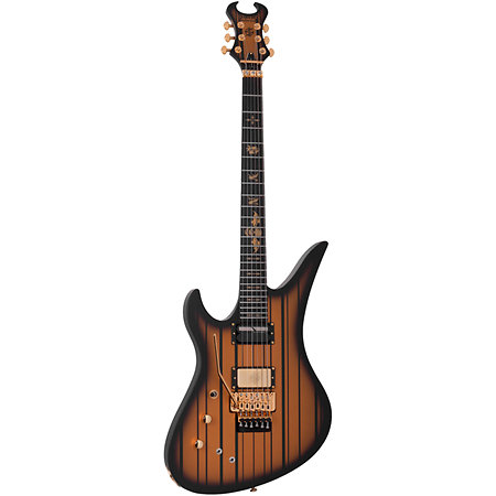 Synyster Gates Custom Floyd Sustainiac Satin Gold Burst LH Schecter