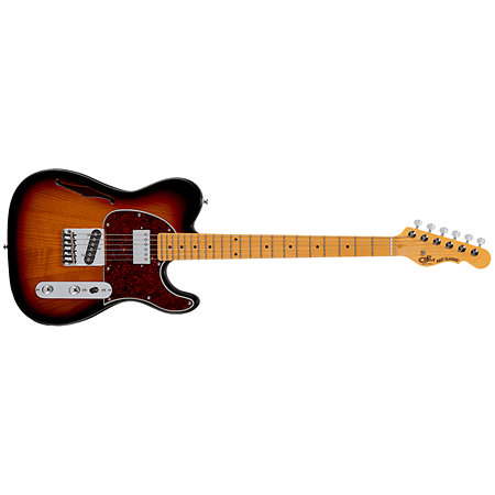 G&L Tribute ASAT Classic Bluesboy Semi Hollow 3TS