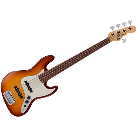 G&L Fullerton Deluxe JB5 3 Tone Sunburst
