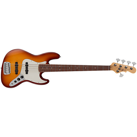 G&L Fullerton Deluxe JB5 3 Tone Sunburst