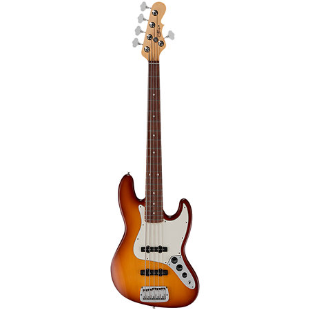 Fullerton Deluxe JB5 3 Tone Sunburst G&L