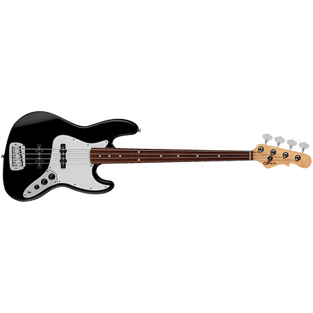 G&L Fullerton Deluxe JB Black Touche Palissandre