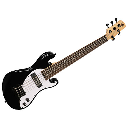 Kala Solid Body U-Bass 5 cordes Black + housse