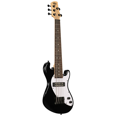 Solid Body U-Bass 5 cordes Black + housse Kala
