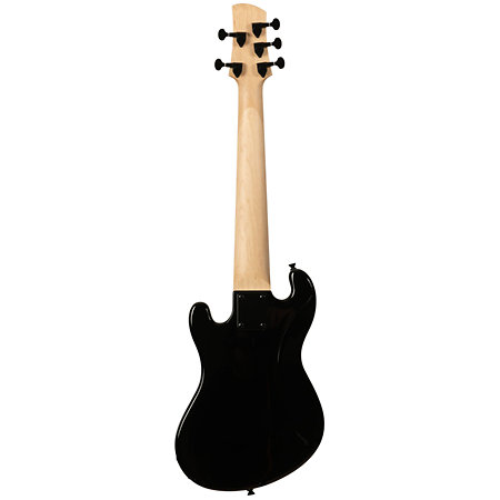 Solid Body U-Bass 5 cordes Black + housse Kala