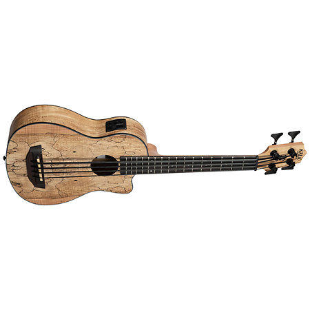 Spalted Maple U-Bass + housse Kala