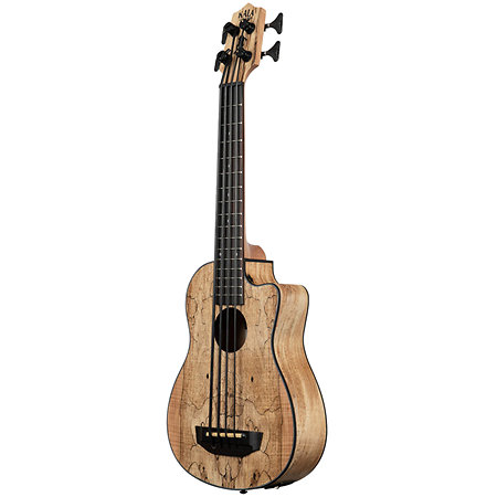 Spalted Maple U-Bass + housse Kala