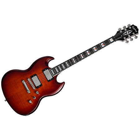 SG Modern Prophecy Aged Bengal Tiger Burst + Housse Epiphone