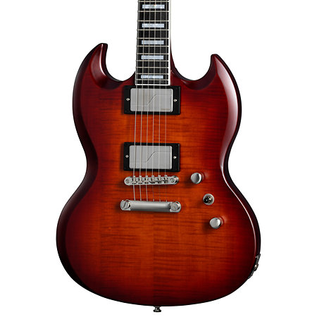 SG Modern Prophecy Aged Bengal Tiger Burst + Housse Epiphone