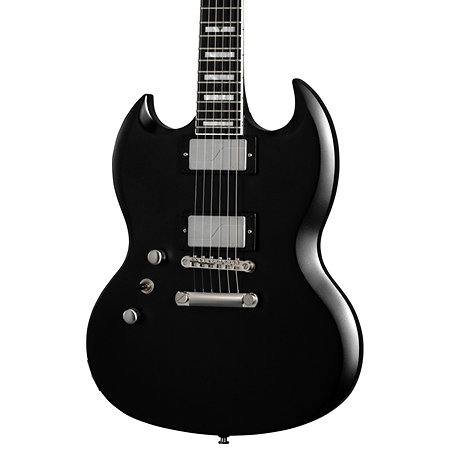 SG Modern Prophecy LH Aged Jet Black Metallic Gaucher + Housse Epiphone