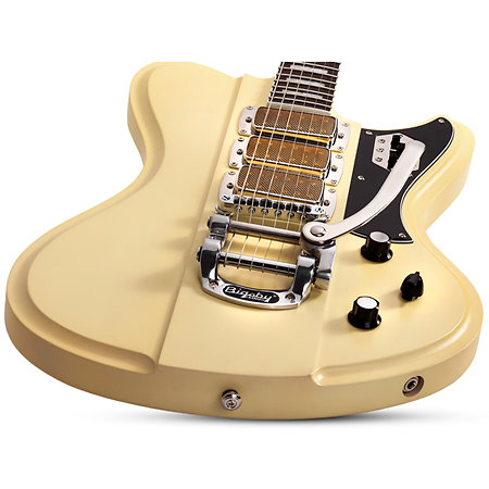 Ultra III Bigsby Ivory Pearl Schecter