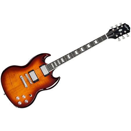 SG Modern Figured Mojave Burst + Housse Epiphone