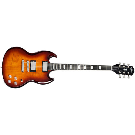 SG Modern Figured Mojave Burst + Housse Epiphone