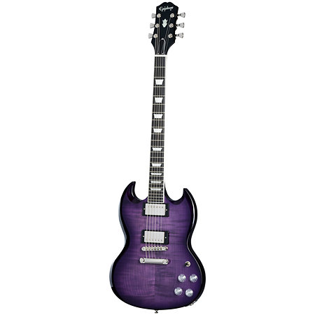 SG Modern Figured Purple Burst + Housse Epiphone