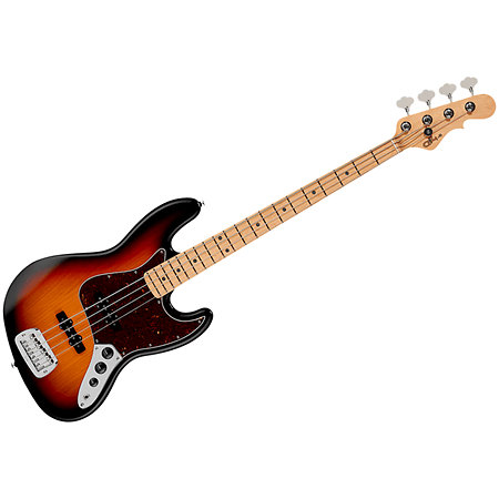 G&L Fullerton Deluxe Jazz Bass 3TS Touche Érable