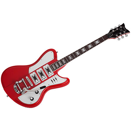 Ultra III Bigsby Vintage Red Schecter