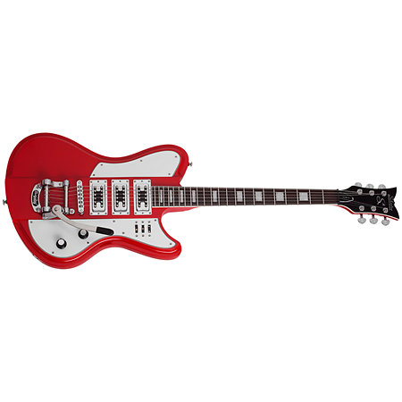 Ultra III Bigsby Vintage Red Schecter