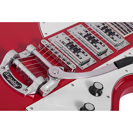 Ultra III Bigsby Vintage Red Schecter