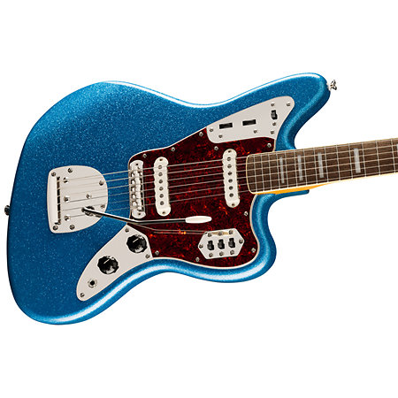 Classic Vibe '70s Jaguar LRL MH Blue Sparkle Limited Edition Squier by FENDER