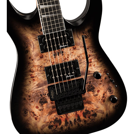 JS Series Dinky JS32 DKAP Transparent Black Burst Jackson