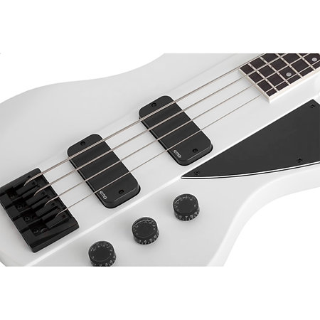 Ultra Bass Satin White Schecter