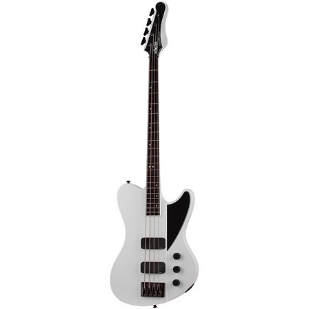 Ultra Bass Satin White Schecter