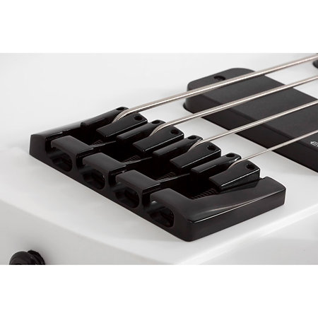 Ultra Bass Satin White Schecter