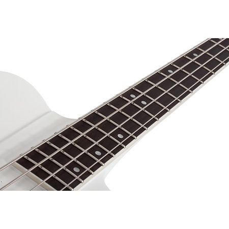 Ultra Bass Satin White Schecter