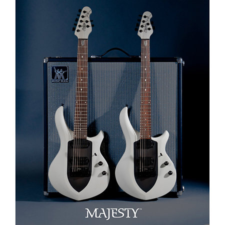 John Petrucci Majesty MAJ170 Chalk Grey Sterling by Music Man