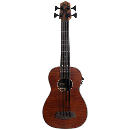 Exotic Mahogany U-Bass gaucher + housse Kala