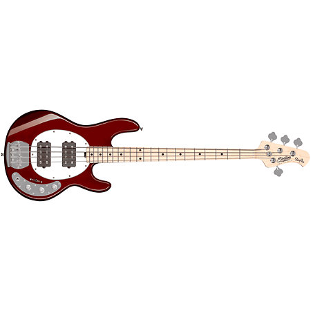 Sterling by Music Man StingRay RAY4HH Candy Apple Red