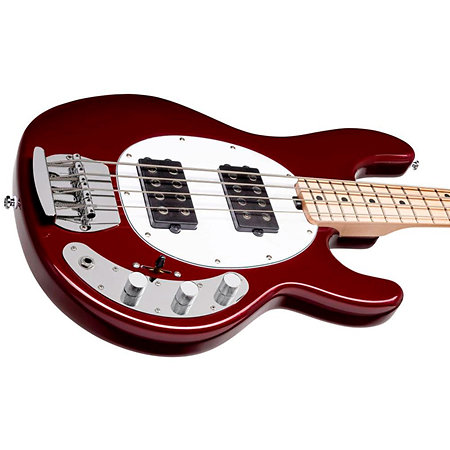 StingRay RAY4HH Candy Apple Red Sterling by Music Man