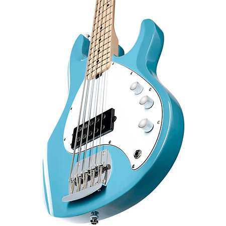 StingRay RAY5 Chopper Blue Sterling by Music Man