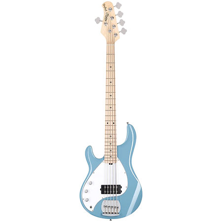 StingRay RAY5 Left-Handed Chopper Blue Sterling by Music Man