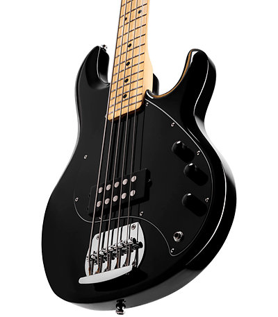 StingRay RAY5 Black Sterling by Music Man