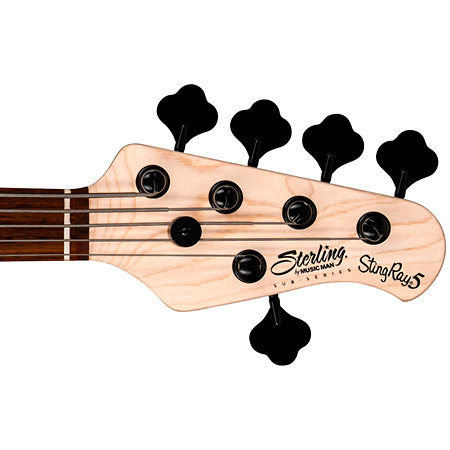 StingRay RAY5HH Stealth Black Sterling by Music Man