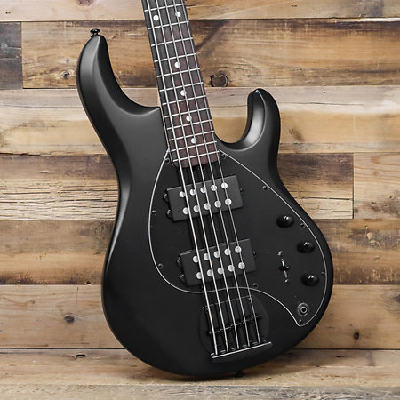 StingRay RAY5HH Stealth Black Sterling by Music Man