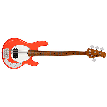 Sterling by Music Man StingRay Short Scale RAYSS4 Fiesta Red