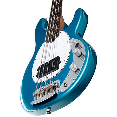 StingRay Short Scale RAYSS4 Toluca Lake Blue Sterling by Music Man