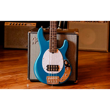 StingRay Short Scale RAYSS4 Toluca Lake Blue Sterling by Music Man