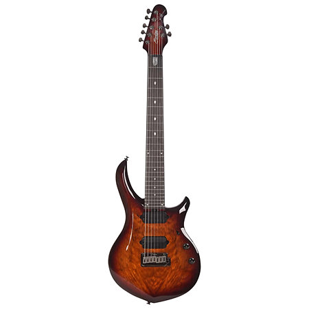 John Petrucci Majesty MAJ270 Blood Orange Burst Sterling by Music Man