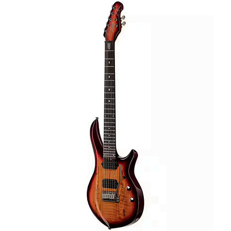 John Petrucci Majesty MAJ270 Blood Orange Burst Sterling by Music Man