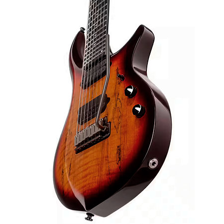 John Petrucci Majesty MAJ270 Blood Orange Burst Sterling by Music Man