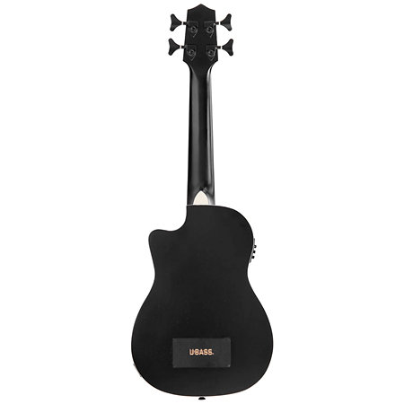 Journeyman Mahogany U-Bass Black + housse Kala