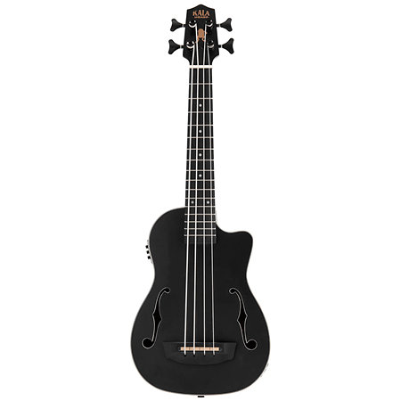 Journeyman Mahogany U-Bass Black + housse Kala